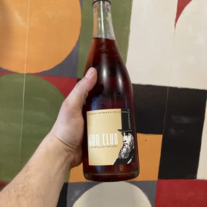 Gun Club Pétillant naturel Rosé - Les Trois Toits - Vincent Barbier & Cécile Perraud 