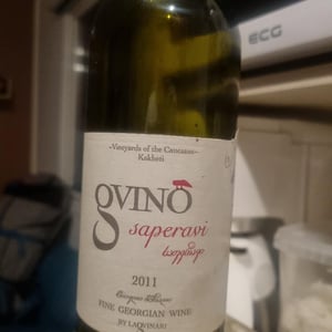 Gvino Saperavi - Lagvinari - eko-glonti -2011