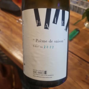 Haiku Poème De Saison - Les Editions de Vins Rares - Loïc Mignotte , Renaud Saunier & Jean-Armand Bloc 