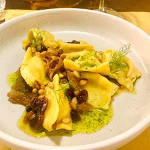 Hand Made Mackerel Ravioli With Genovese Sauce - Ritmo - 531708