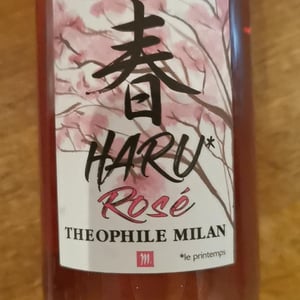 Haru Rosé - Domaine Milan - Emma, Théophile & Henri Milan 