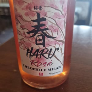 Haru Rosé - Domaine Milan - Emma, Théophile & Henri Milan 
