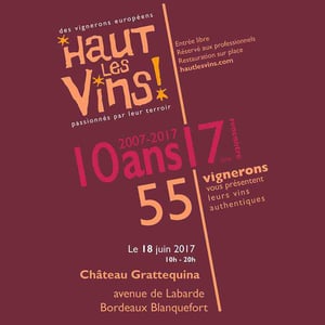 Haut les Vins ! Bordeaux 2017 - 18 juin
