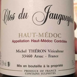 Haut-Médoc - Clos Du Jaugeyron - michel-theron-stephanie-destruhaut