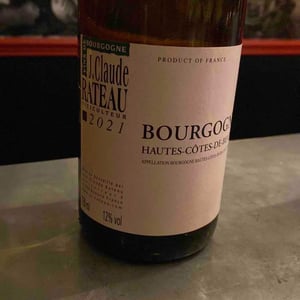 Hautes Côtes de Beaune Blanc - Domaine Jean-Claude Rateau - amel-nouar-et-jean-claude-rateau