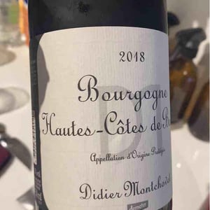 Hautes-Côtes De Beaune - Domaine Montchovet - Didier Montchovet 