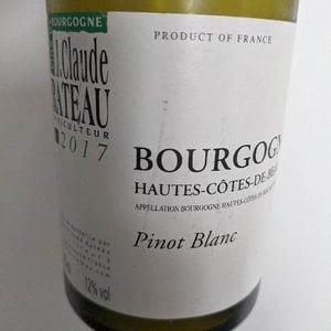 Hautes Côtes De Beaune Pinot Blanc - Domaine Jean-Claude Rateau - Amel Nouar et Jean-Claude Rateau 
