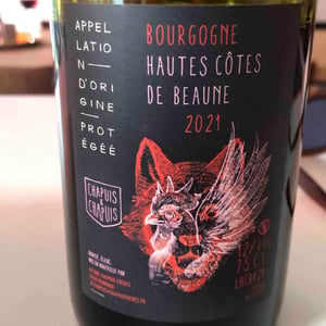 Hautes-Côtes de Beaune (rouge) - Chapuis & Chapuis - Romain & Jean-Guillaume Chapuis 