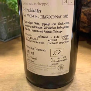Hirschkäfer - Sauvignon Blanc/Chardonnay - Weingut Andreas & Elisabeth Tscheppe - Andreas & Elisabeth Tscheppe 