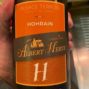 Hohrain - Domaine Albert Hertz - albert-hertz -2019