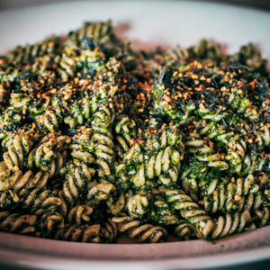 Homemade Pesto Kale With Organic Pasta - Bioristoro La Ginestra - 698552