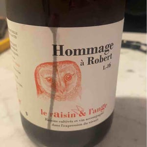 Hommage à Robert (label 1 before 2015) - Le Raisin et l'Ange - Gilles & Antonin Azzoni 
