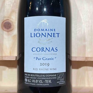 Cornas "Pur Granit" - Domaine Lionnet - Corinne Lionnet et Ludovic Izerable 
