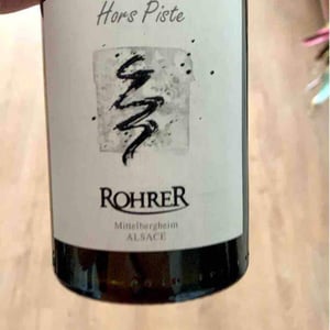 Rohrer Hors Piste