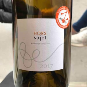 Hors Sujet - Domaine Philippe Gilbert - philippe-gilbert