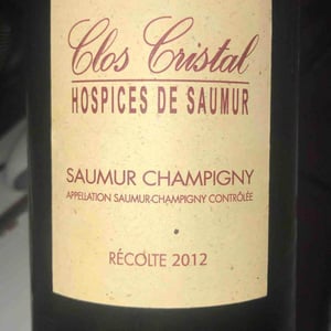 Hospices de Saumur - Clos Cristal - francois-robichon