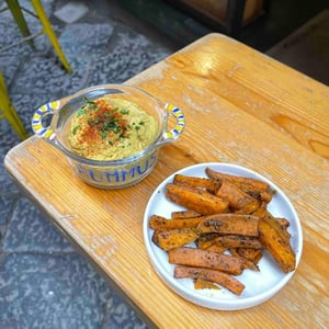 Hummus E Stick Di Batata - CU.QU. / cucinadiquartiere - 743750