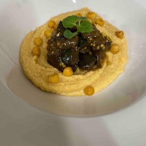 Humus Cacahuete- Agrumes Et Aubergine À La Japonaise - La Verrerie - 677059