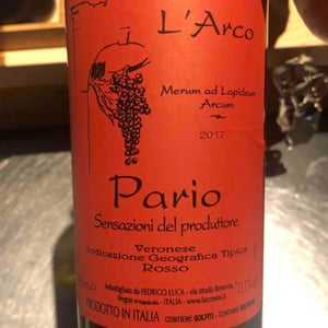 Pario - L'Arco Vini - Luca Fedrigo -2017