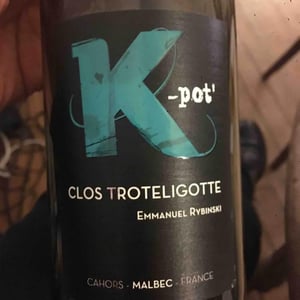 K-pot' - Clos Troteligotte - Emmanuel Rybinski 