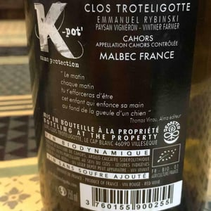 Clos Troteligotte - Emmanuel Rybinski - K-pot'