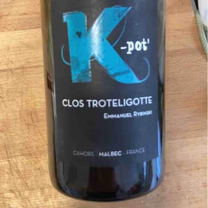 K-pot' - Clos Troteligotte - Emmanuel Rybinski 