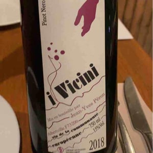 I Vicini - Pinot Nero - Jean-Yves Péron - Jean-Yves Péron -2019