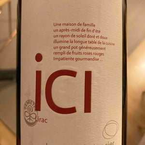Ici Lirac - Domaine Du Joncier - Marine Roussel -2019