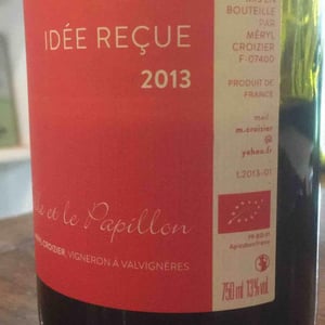 Idée Reçue - La Vrille et le Papillon - geraldine-meryl-croizier
