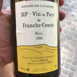 IGP Vin De Pays De Franche-Comte Blanc - Domaine des Cavarodes - etienne-thiebaud