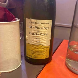 IGP Vin De Pays De Franche-Comte Blanc 20 - Domaine des Cavarodes - Etienne Thiebaud