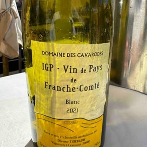 Domaine des Cavarodes - Etienne Thiebaud - IGP Vin De Pays De Franche-Comte Blanc
