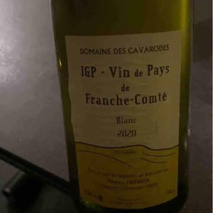 Domaine des Cavarodes - Etienne Thiebaud - IGP Vin De Pays De Franche-Comte Blanc
