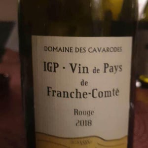IGP Vin De Pays De Franche-Comte Rouge - Domaine des Cavarodes - etienne-thiebaud
