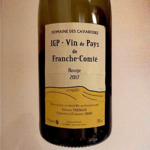 IGP Vin De Pays De Franche-Comte Rouge - Domaine des Cavarodes - Etienne Thiebaud 