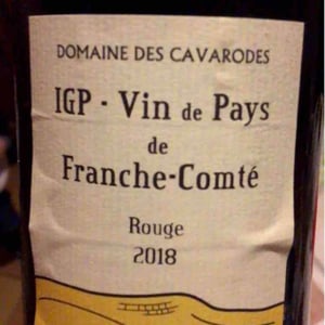 IGP Vin De Pays De Franche-Comte Rouge - Domaine des Cavarodes - etienne-thiebaud