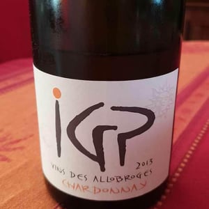 IGP Vin Des Allobroges Chardonnay - Les Vignes de Paradis - dominique-lucas