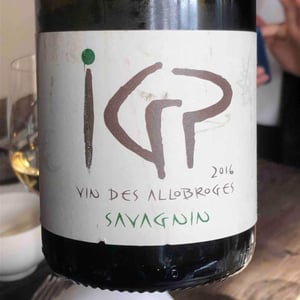 IGP Vin Des Allobroges Savagnin - Les Vignes de Paradis - Dominique Lucas 