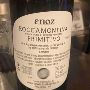 Il Chaos - Enoz - Masseria Torricella - Roberto Zeno 