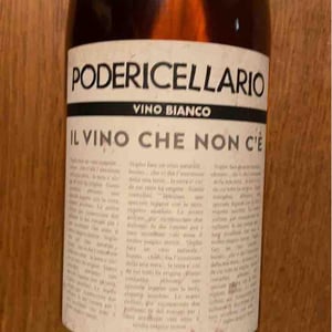 Il vino che non c’è Bianco - Poderi Cellario - fausto-cinzia-cellario
