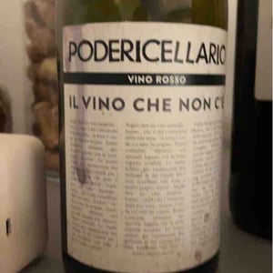Il Vino che non c’è Rosso - Poderi Cellario - Fausto & Cinzia Cellario 