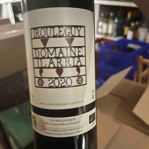 Irouléguy Rouge - Domaine Ilarria - peio-espil