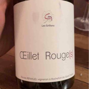 Clos des Grillons - Nicolas Renaud - Œillet Rouge(s)
