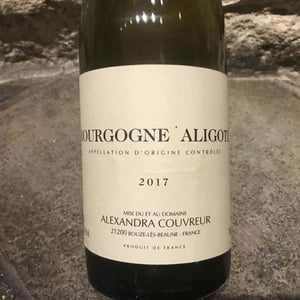 Bourgogne Aligoté - Domaine Alexandra Couvreur - alexandra-couvreur-deschamps
