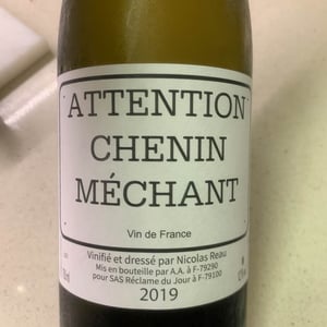 Attention Chenin Méchant - Le Clos des Treilles - nicolas-reau