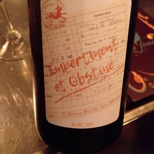 Impertinent Et Obstiné 2015