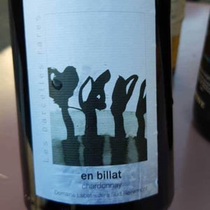 Les Parcelles Rares - En Billat Chardonnay - Domaine Labet - julien-charline-romain-labet