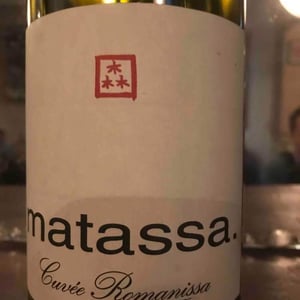 Romanissa - Domaine Matassa - Tom Lubbe 