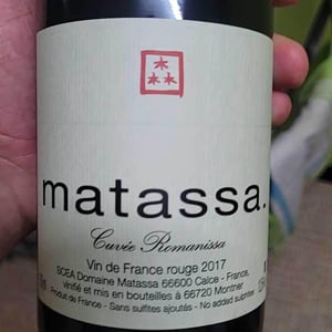 Romanissa - Domaine Matassa - Tom Lubbe 