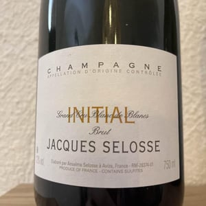 Initial Brut - Champagne Jacques Selosse - anselme-selosse